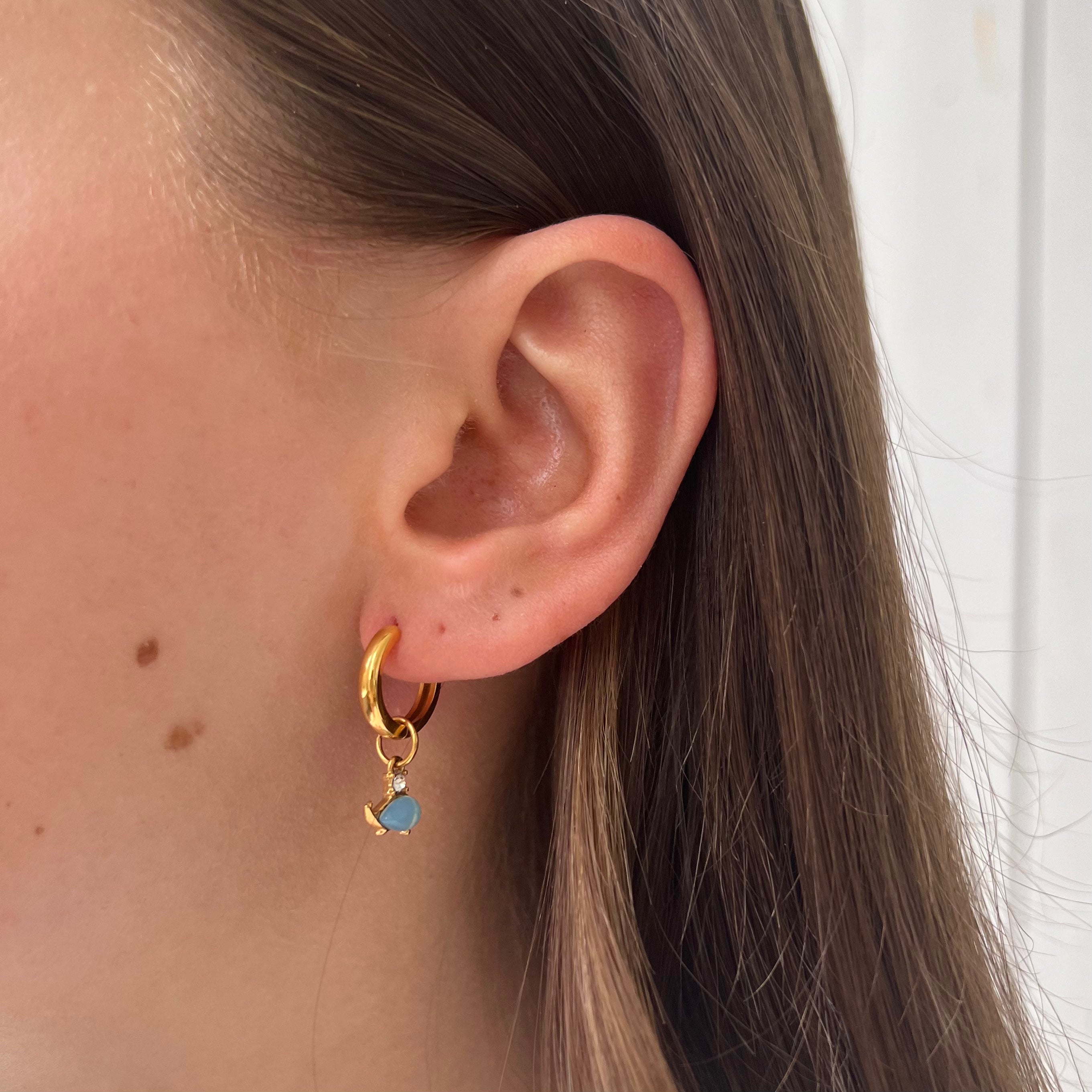 Earring Whale Earring Whale