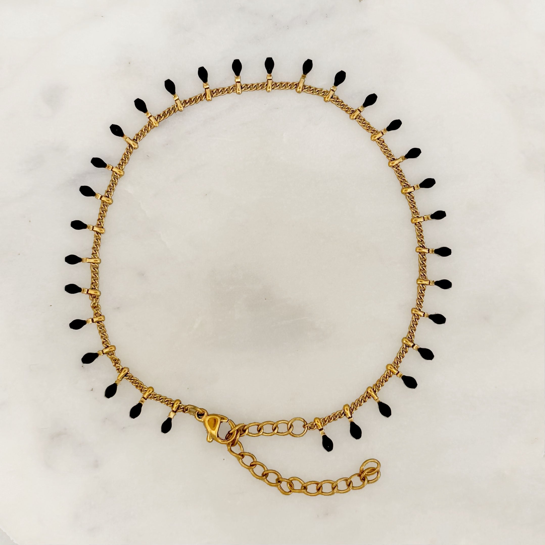 Black tassels bracelet Black tassels bracelet