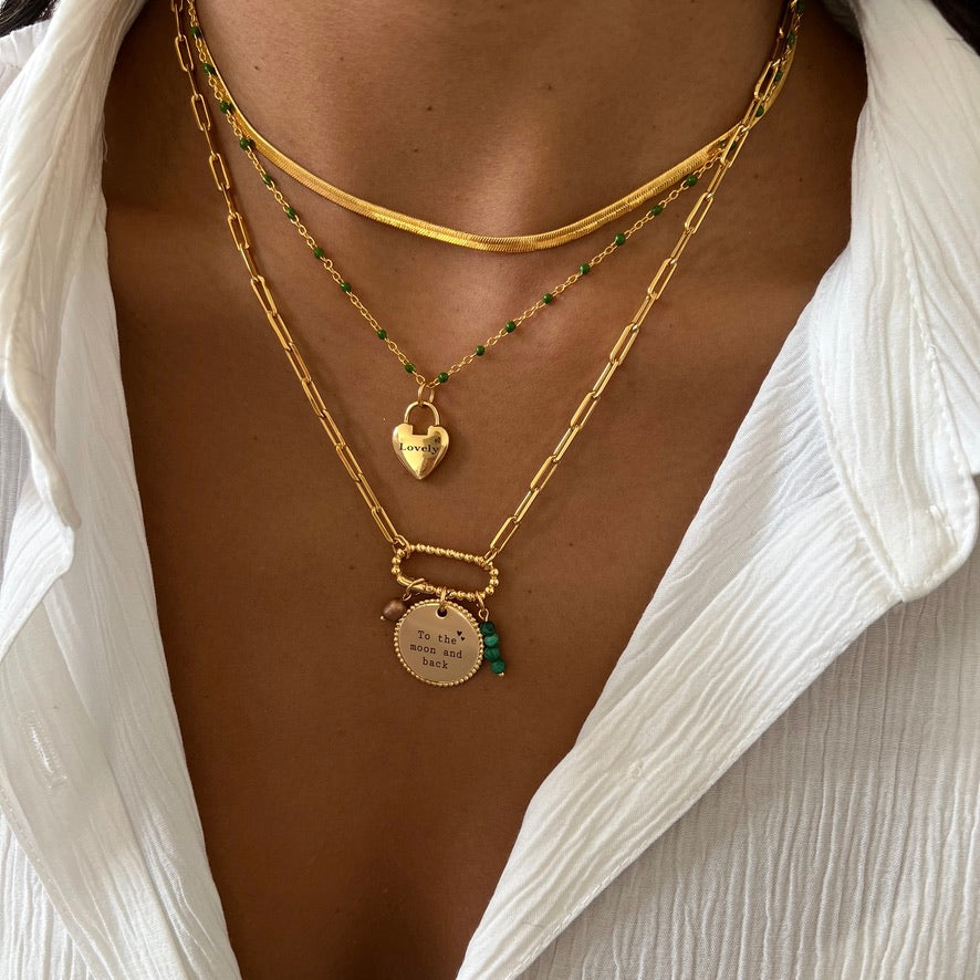 Dunne Platte Choker Dunne Platte Choker
