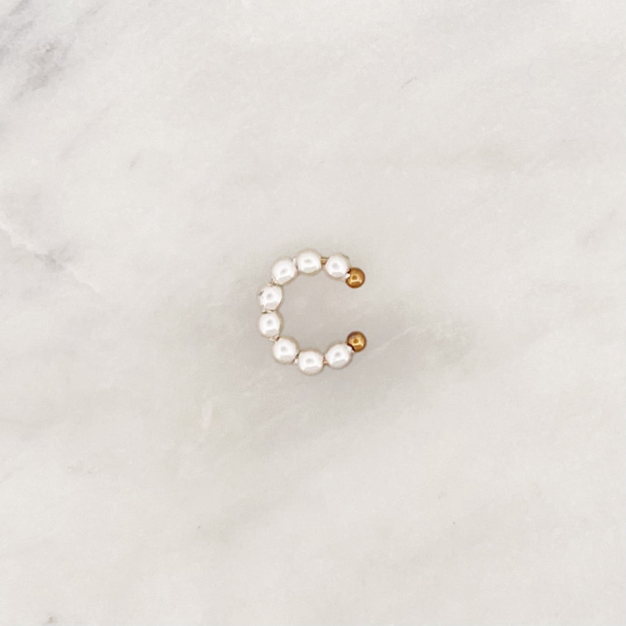 Ear Cuff Pearls Ear Cuff Pearls