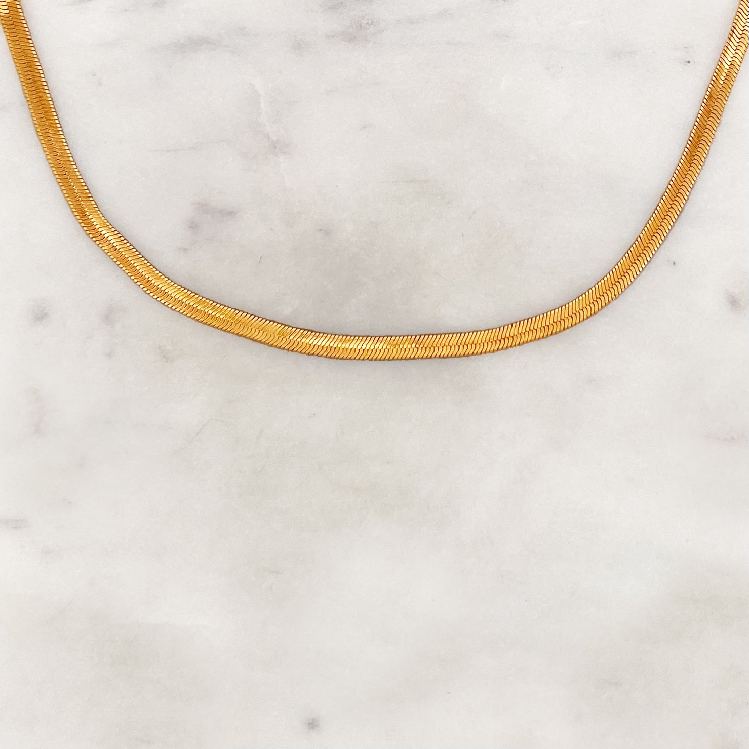 Dunne Platte Choker Dunne Platte Choker