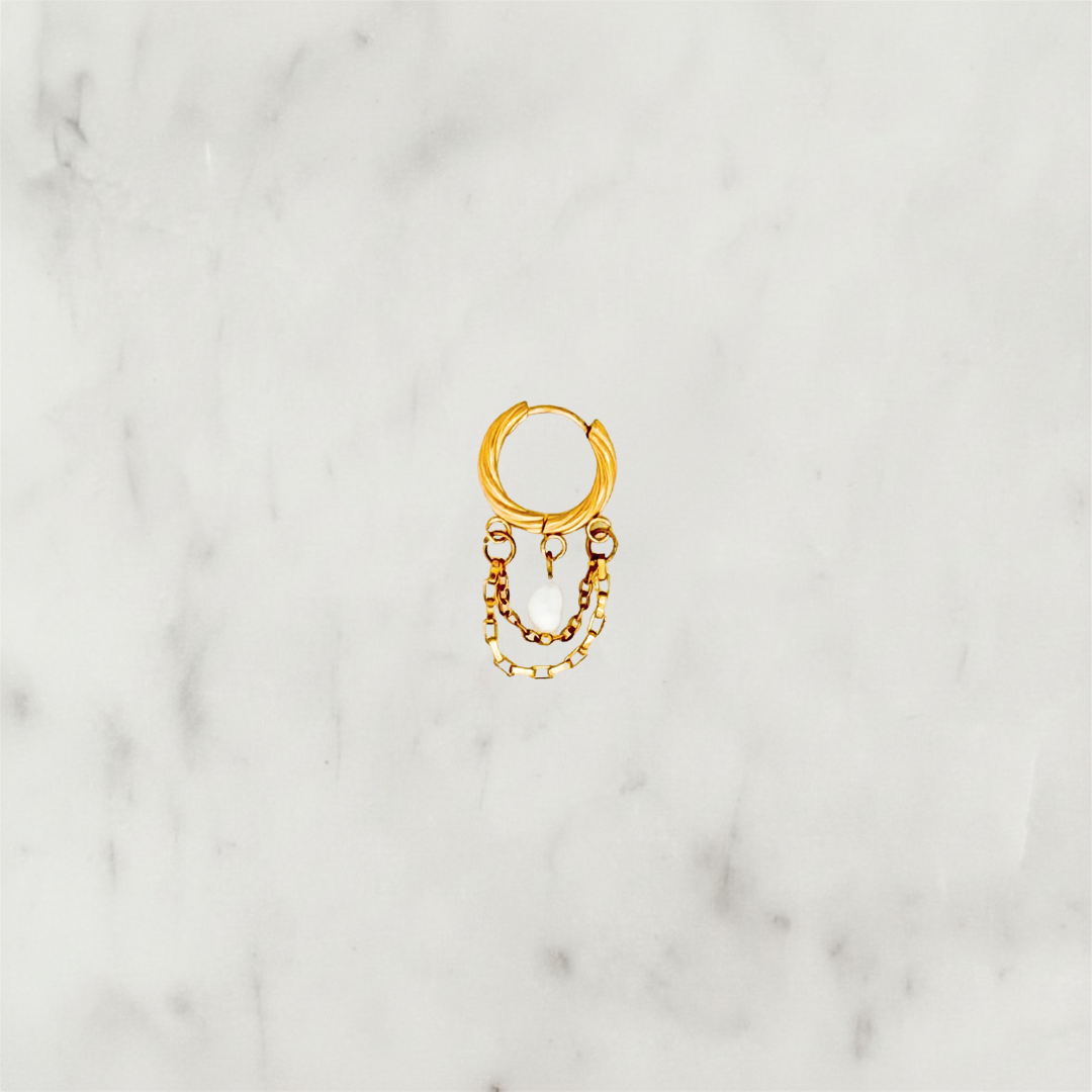 Basic hoop pearl Basic hoop pearl