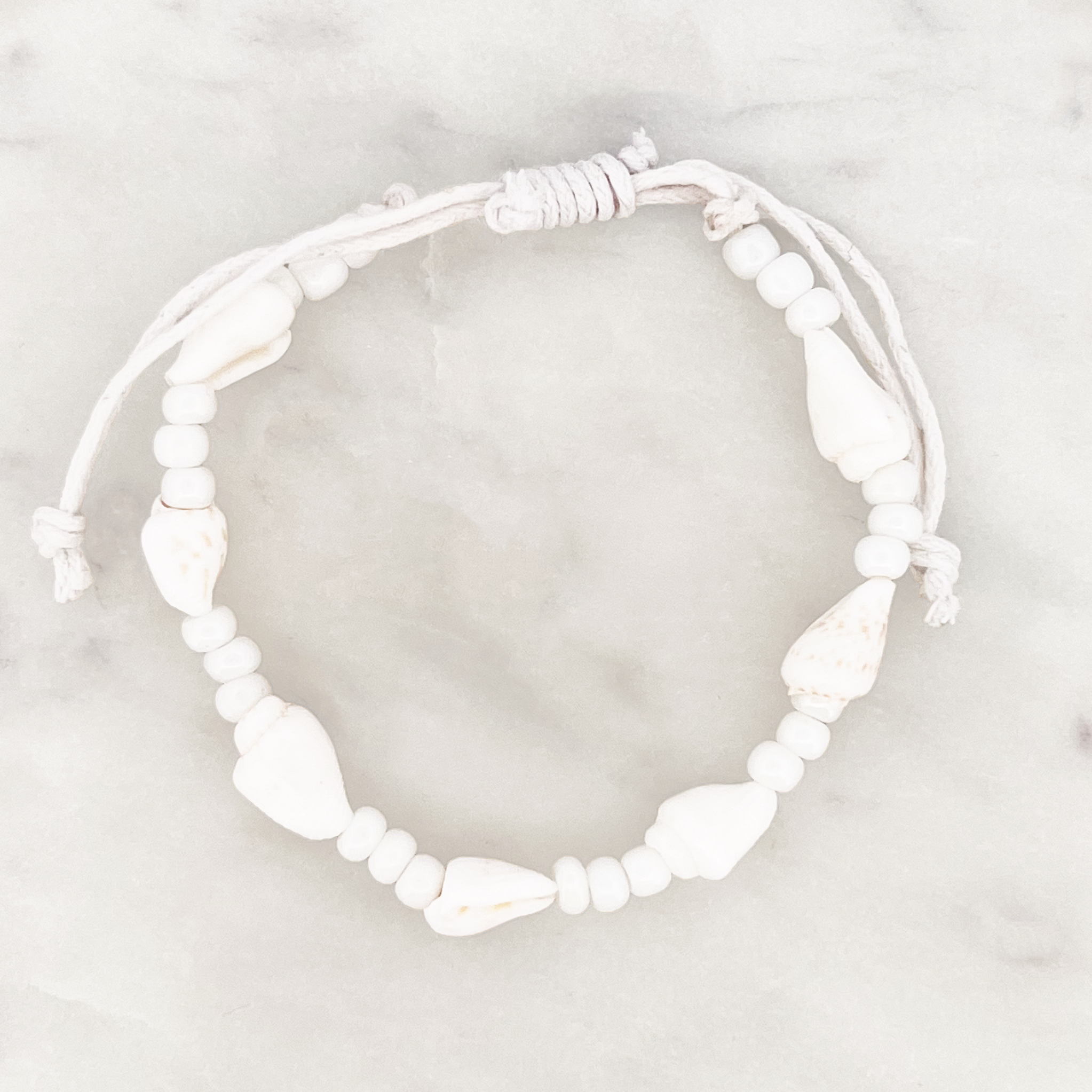 White Shell Bracelet White Shell Bracelet