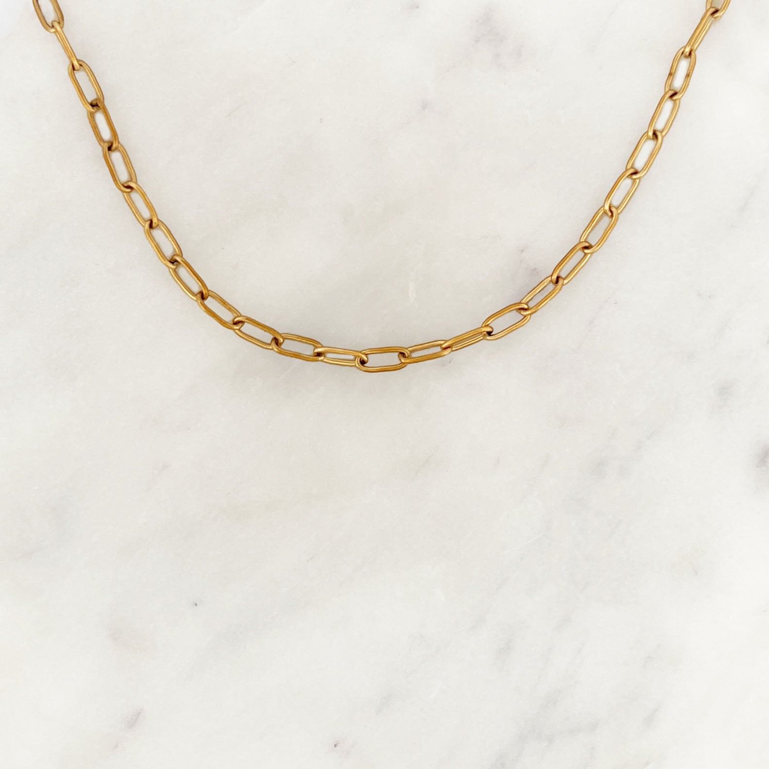 Small Oval Necklace Small Oval Necklace