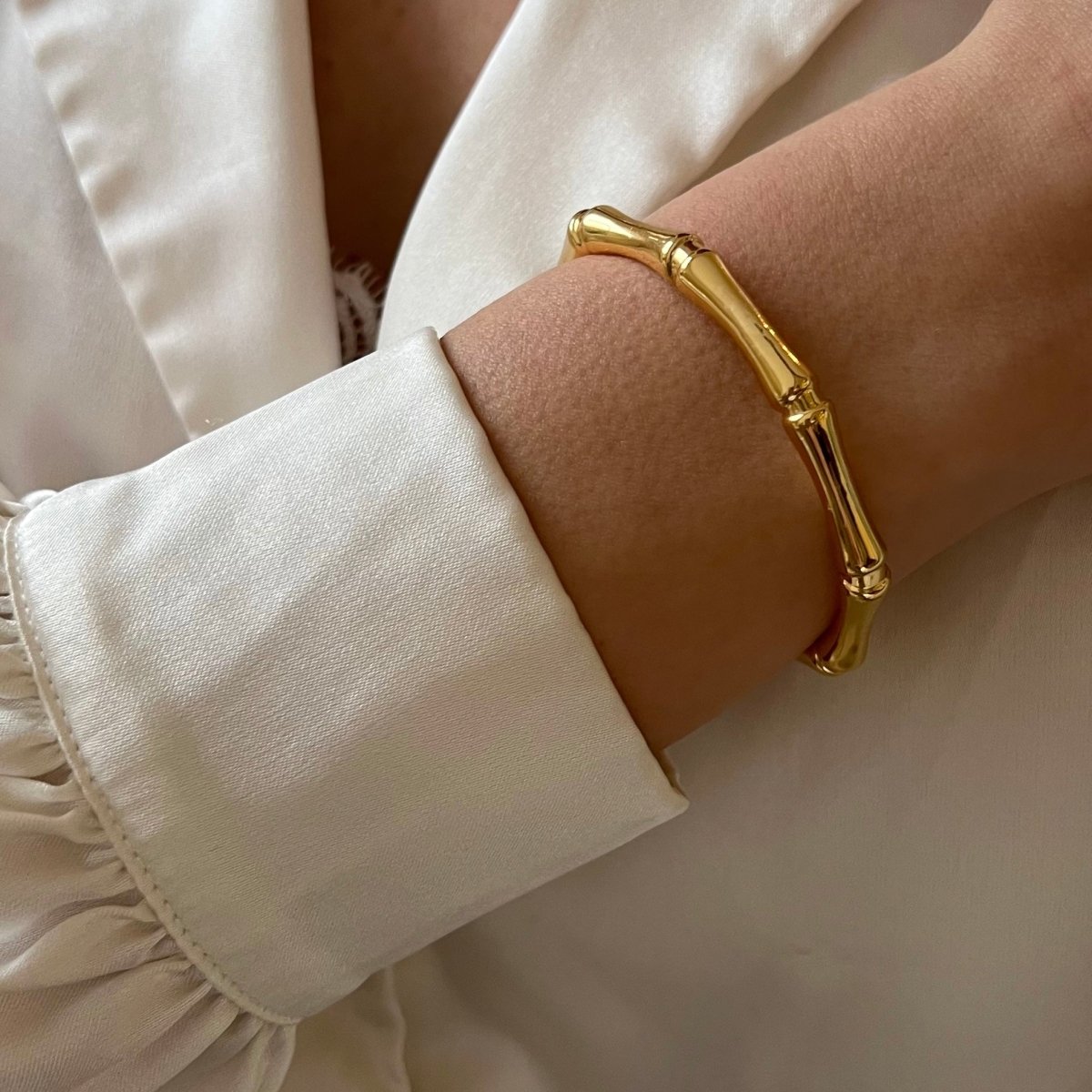 Bamboo Bangle - ByNouck Jewelry Bamboo Bangle - ByNouck Jewelry