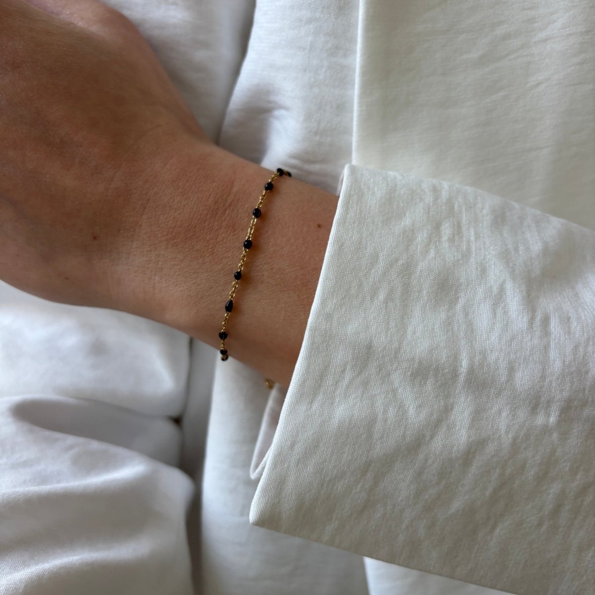 Black Dots Bracelet - ByNouck Jewelry Black Dots Bracelet - ByNouck Jewelry