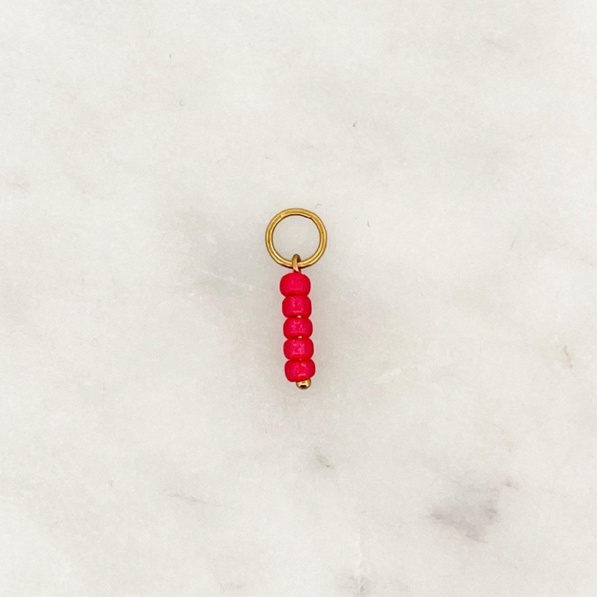 DYO Flamingo Pink Beads - ByNouck Jewelry DYO Flamingo Pink Beads - ByNouck Jewelry