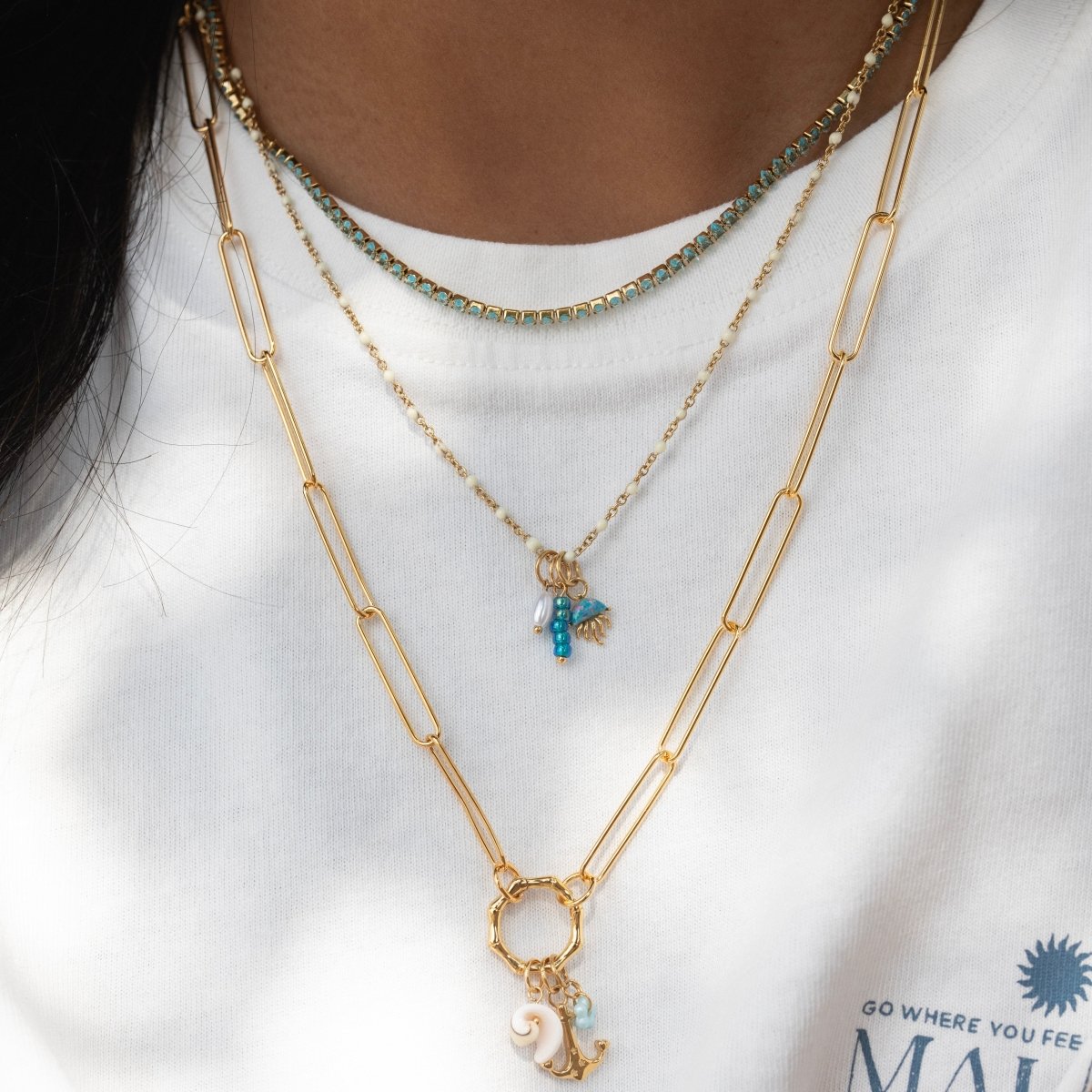 DYO Glossy Sea Beads - ByNouck Jewelry DYO Glossy Sea Beads - ByNouck Jewelry