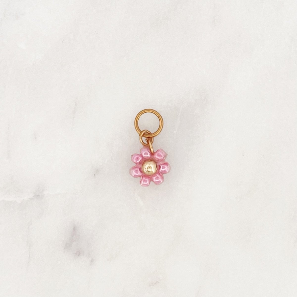 DYO Pink Beads Flower - ByNouck Jewelry DYO Pink Beads Flower - ByNouck Jewelry