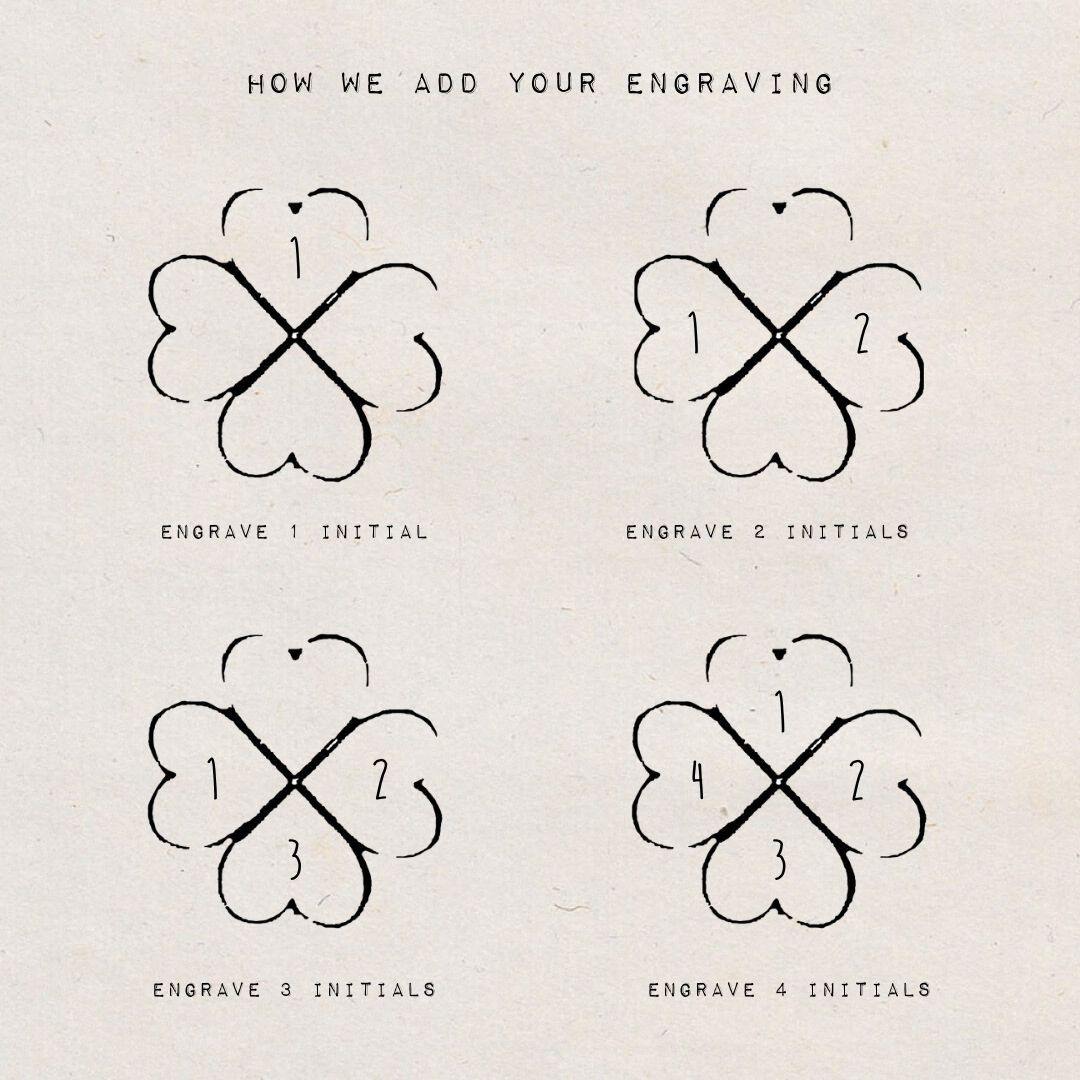 DYO Engrave Big Clover DYO Engrave Big Clover