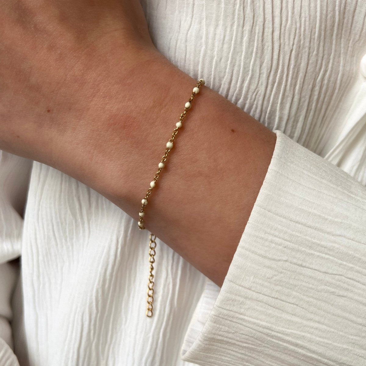 Ivory Dots Bracelet - ByNouck Jewelry Ivory Dots Bracelet - ByNouck Jewelry