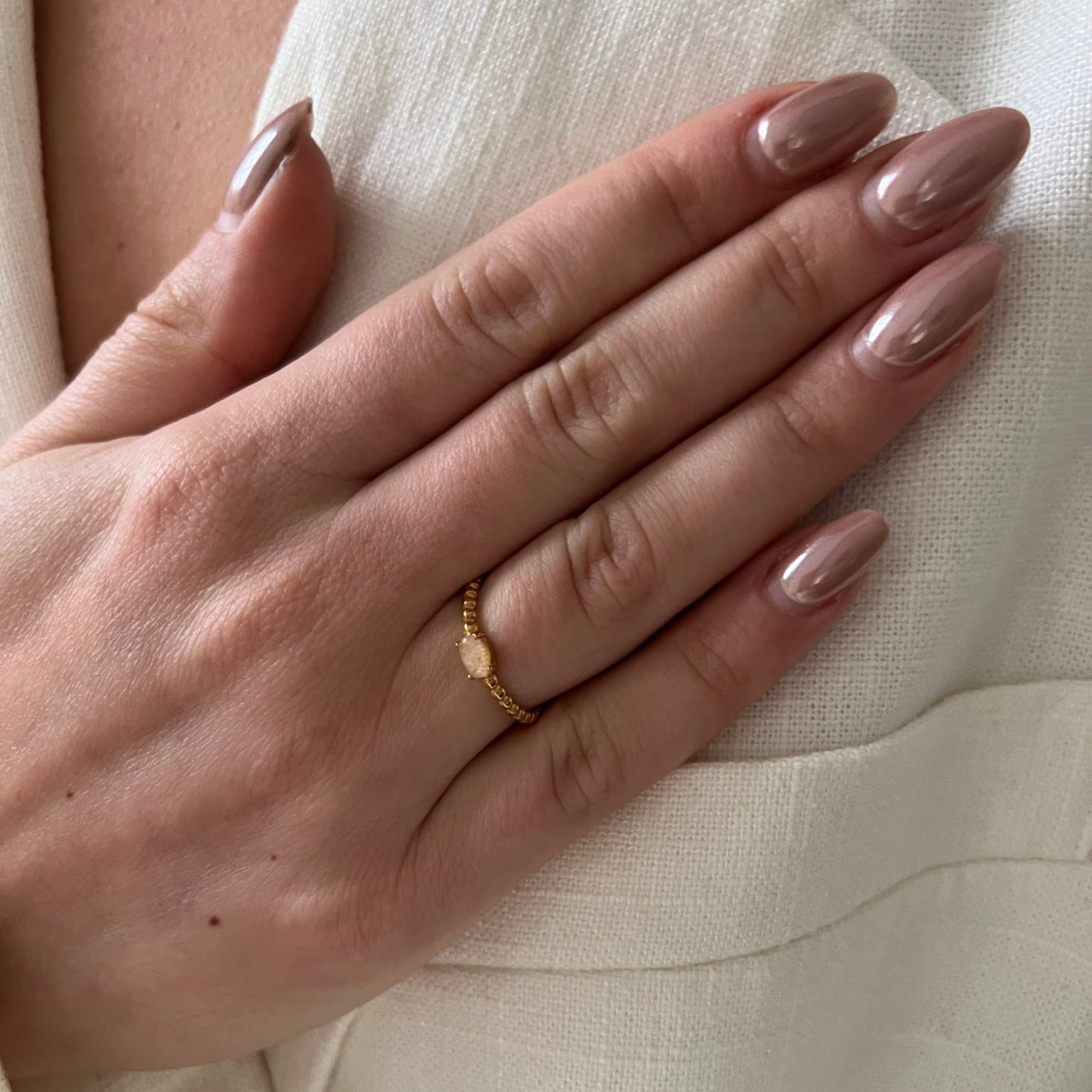 Moonstone Ring - ByNouck Jewelry Moonstone Ring - ByNouck Jewelry