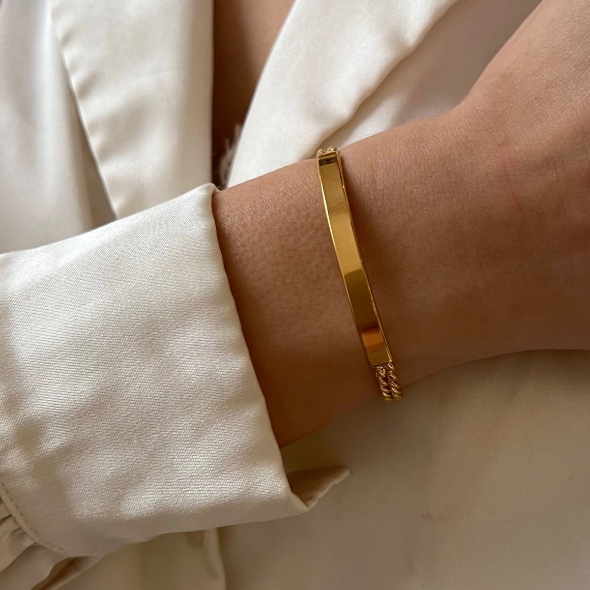 Twisted Bangle - ByNouck Jewelry Twisted Bangle - ByNouck Jewelry