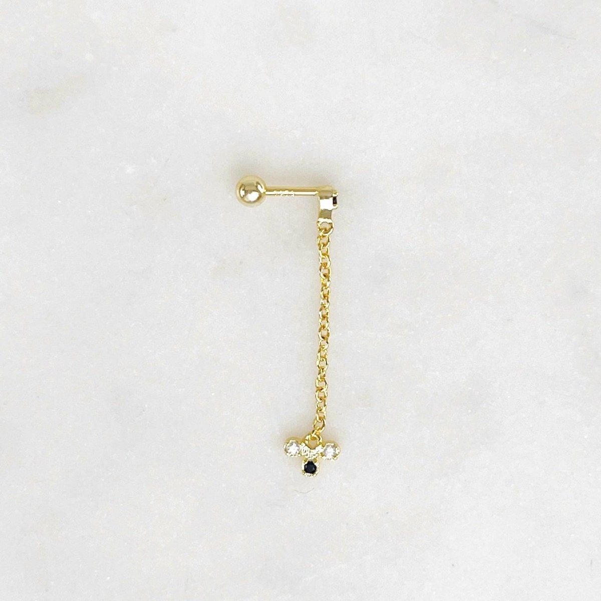 Earstud Trinity - ByNouck Jewelry Earstud Trinity - ByNouck Jewelry