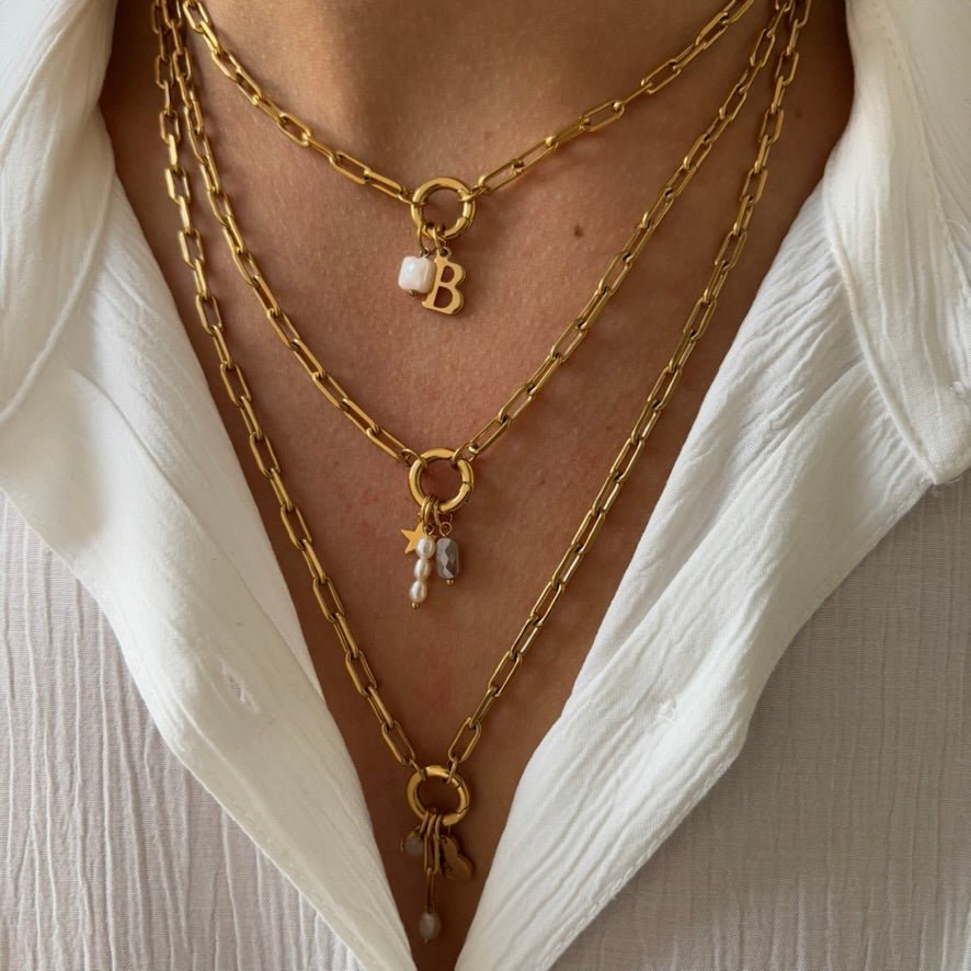 KETTING MET LETTER - ByNouck Jewelry