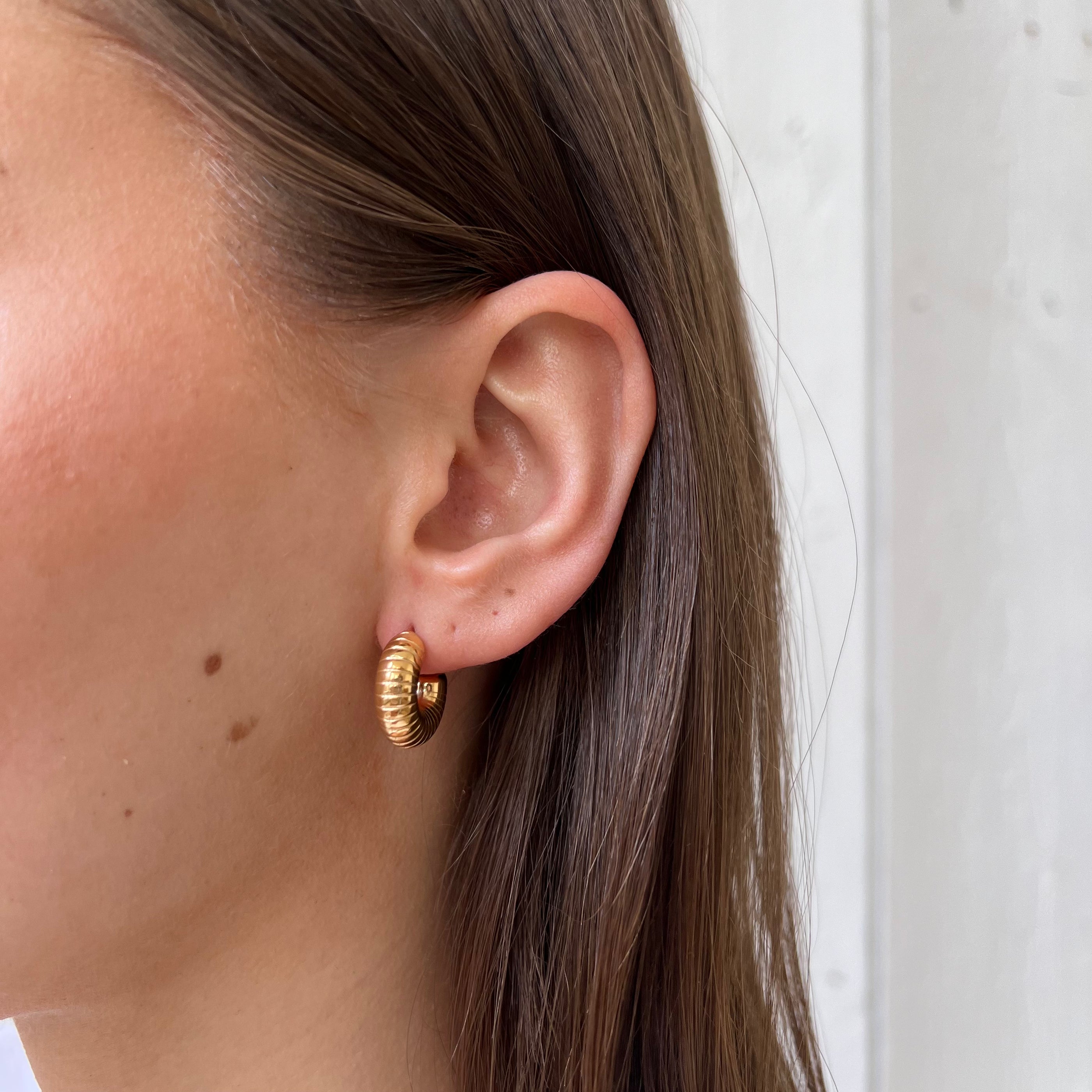 Kleine Thread Hoop Set