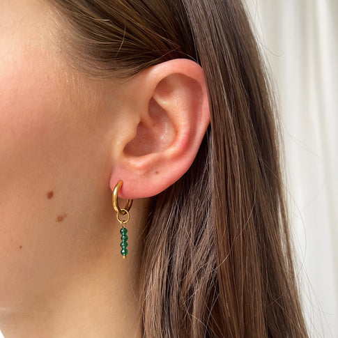 DYO Groene Facet Beads