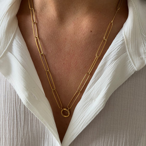 Base Big Oval Ketting