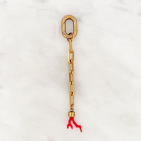 Bikini Charm Sunset Coral Buxon Clasp