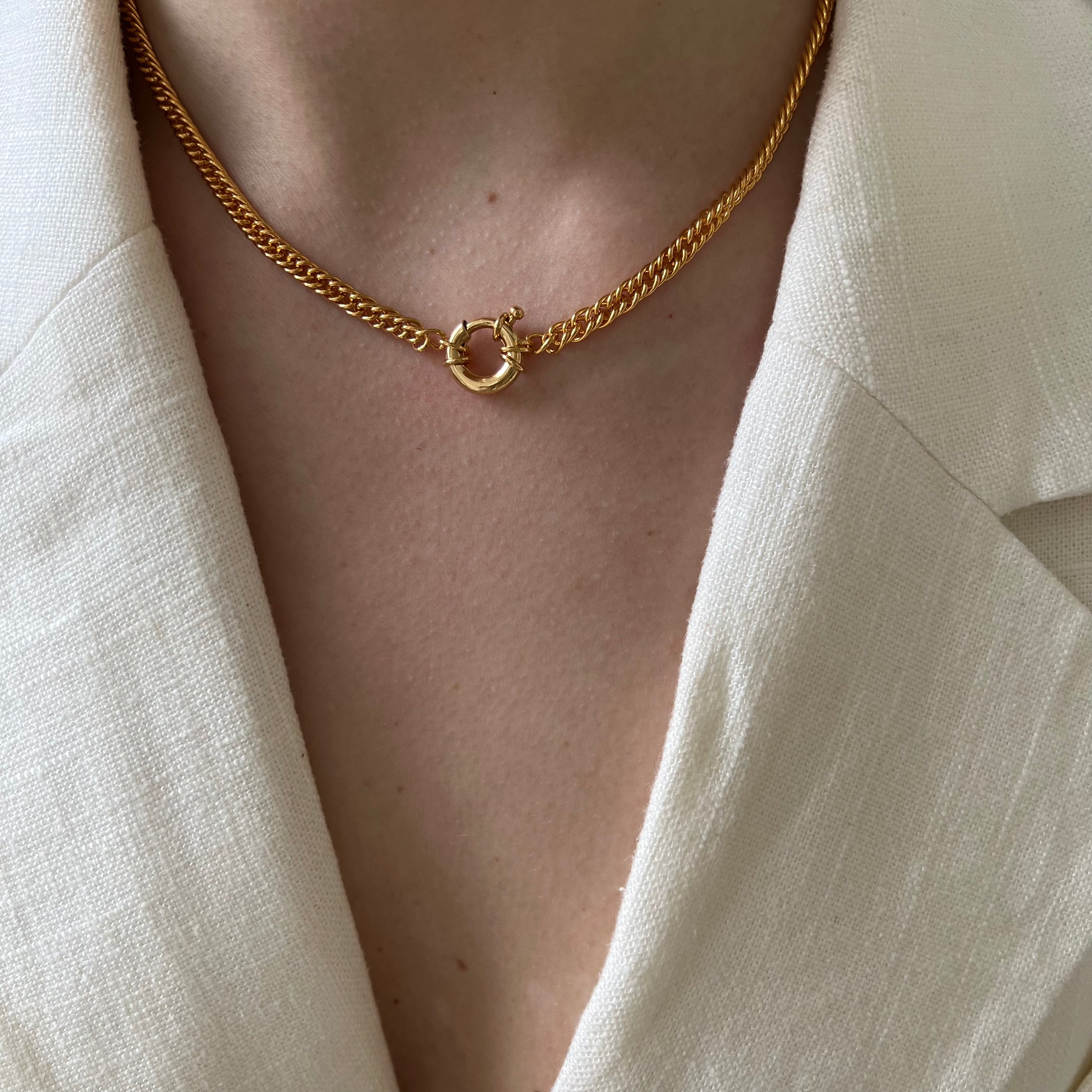 Sample Small Curb Ketting