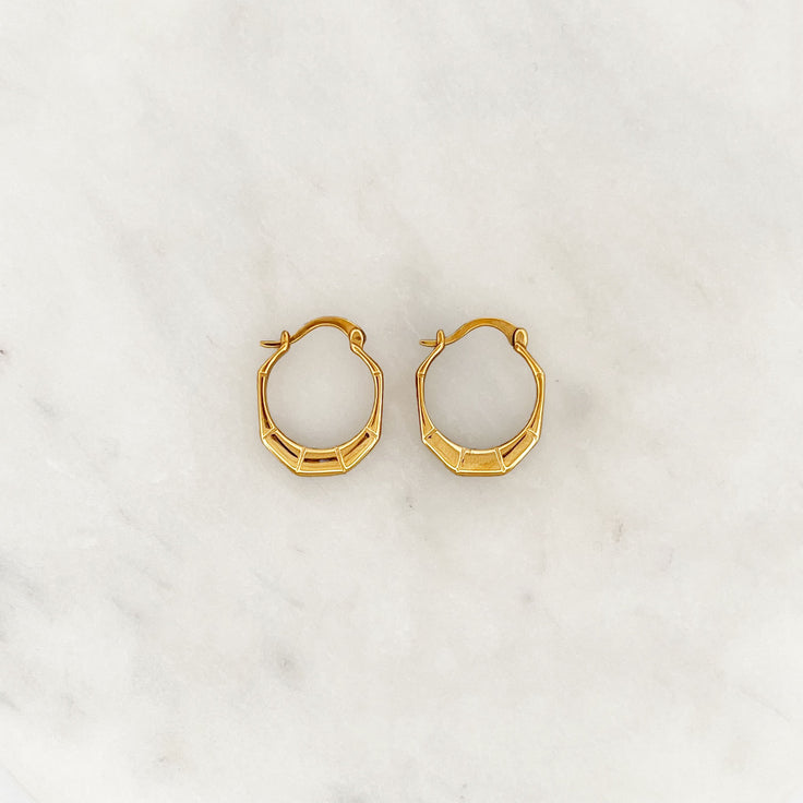 Kleine Thread Hoop Set