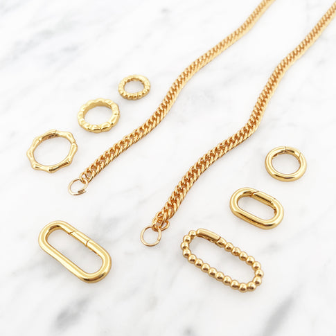 Basis Small Curb Ketting