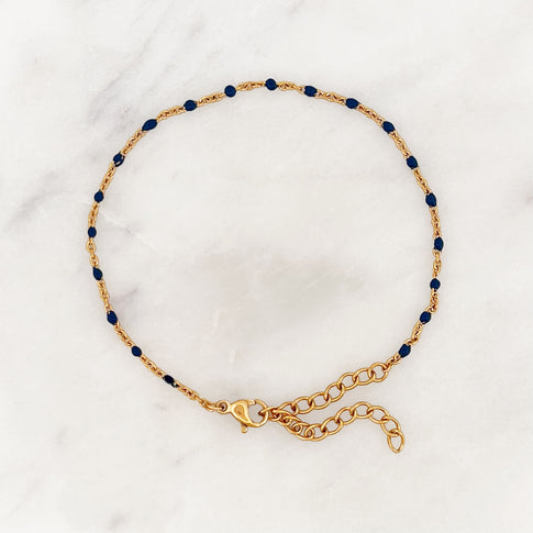 Bracelet Blue Bonnet Dots