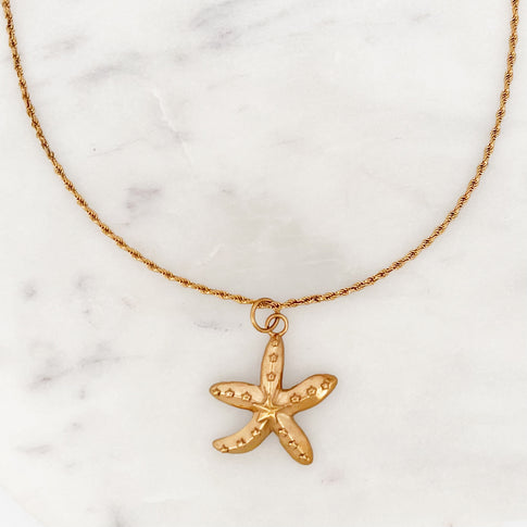Long Necklace Starfish
