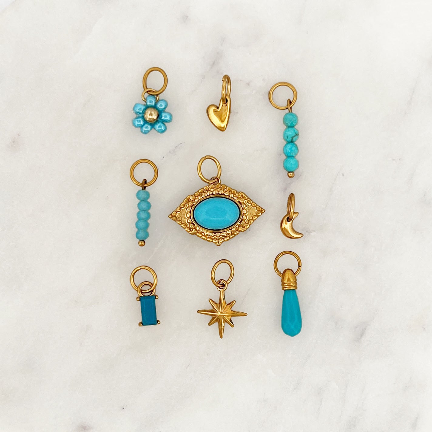 Charm box Turquoise