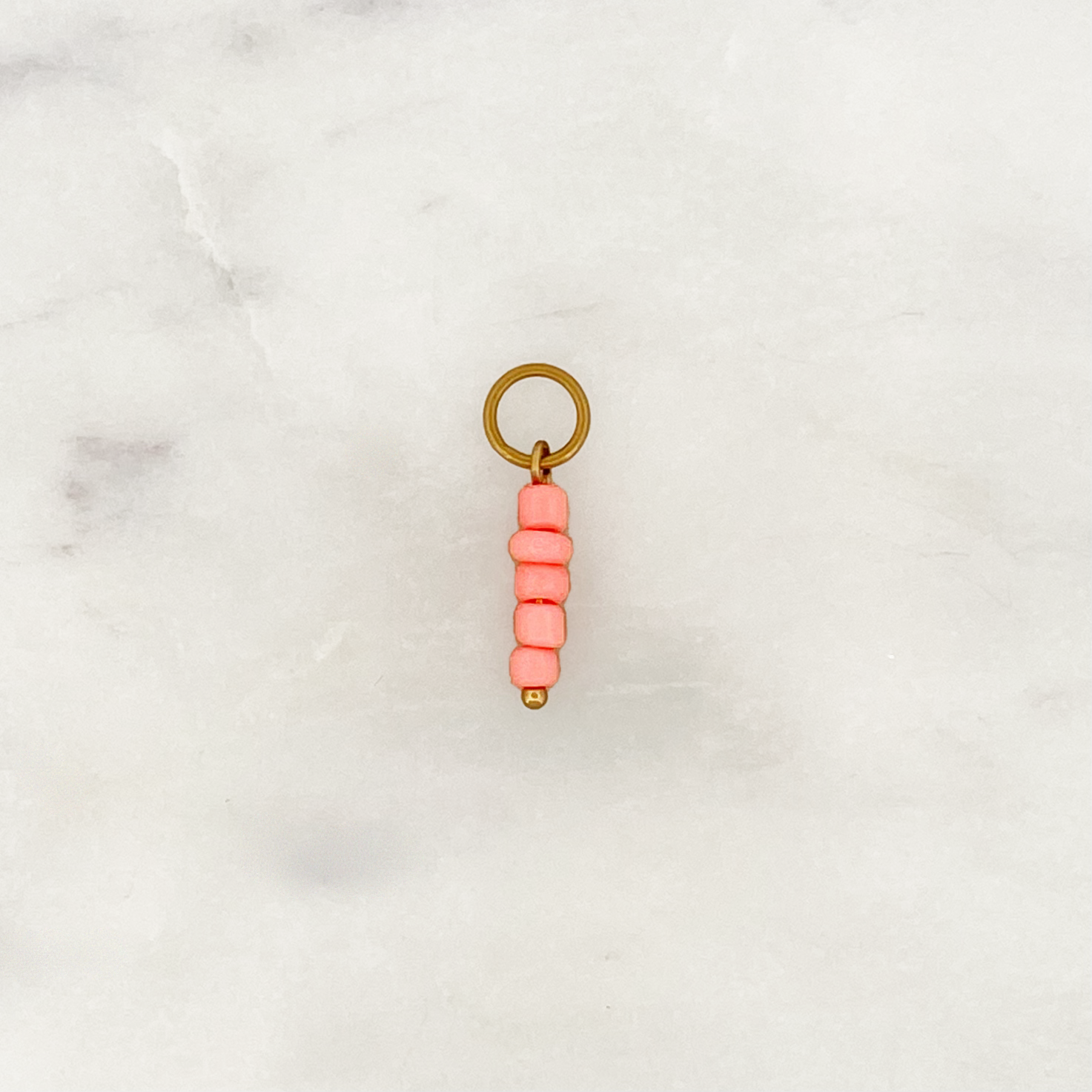 DYO Coral Red Beads
