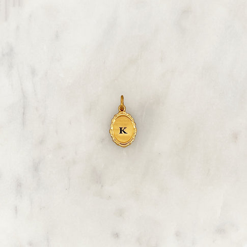 DYO Engrave Vintage Oval Coin