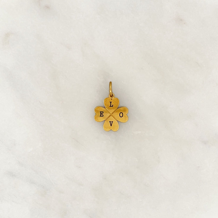DYO Engrave Small Clover