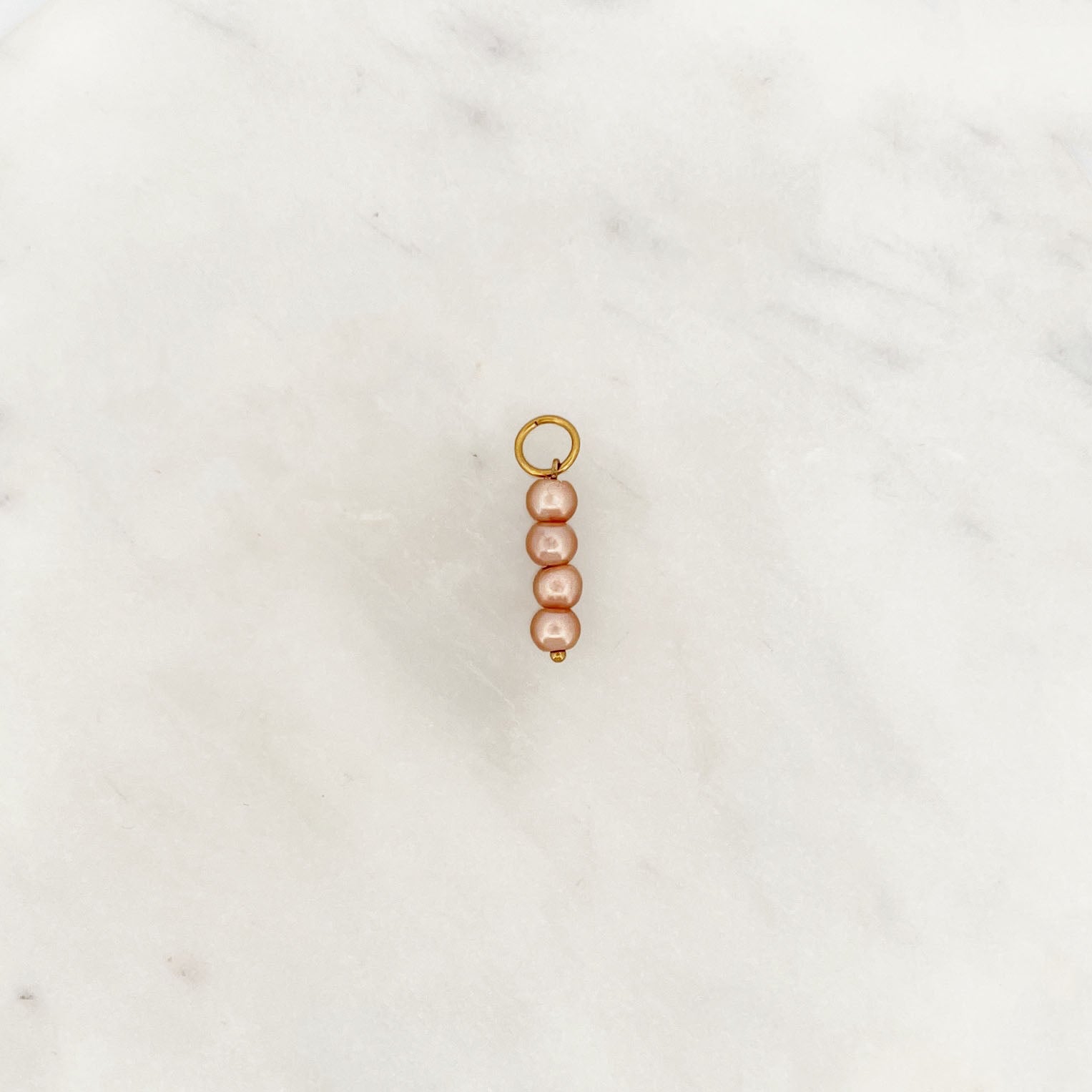 DYO Light Brown Glass Pearls