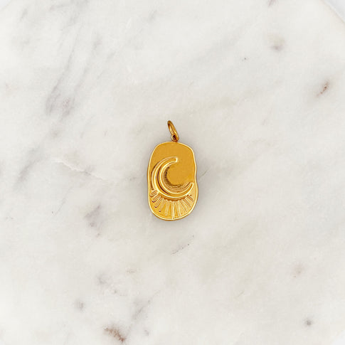 DYO Moon Oval Coin