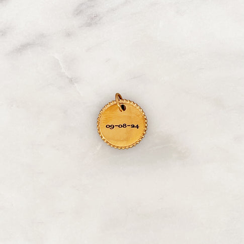 DYO Gegraveerde Mini Dot Munt