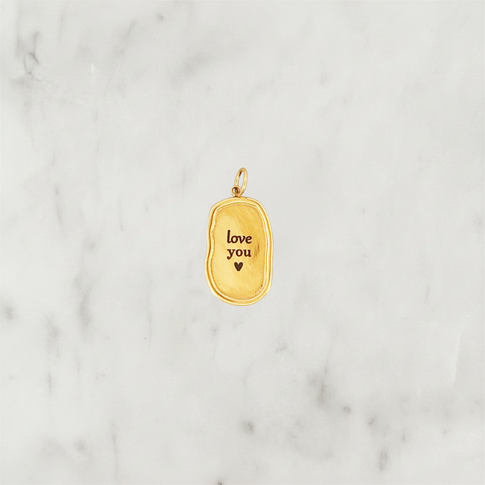 DYO Engrave Moon Oval Coin