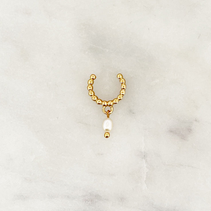 Earcuff Dot Tiny Pearl