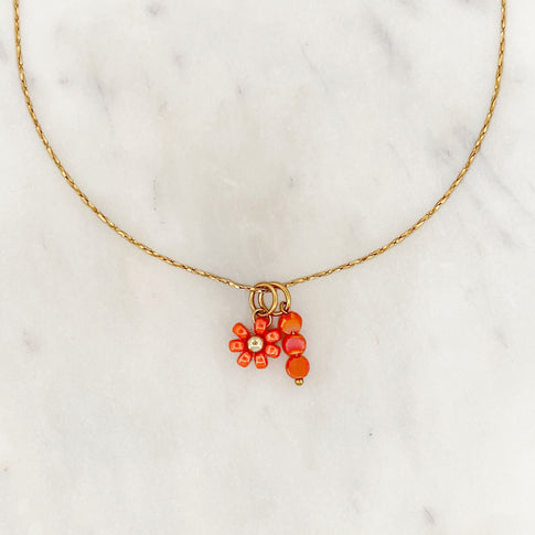 Necklace Coral Bloom