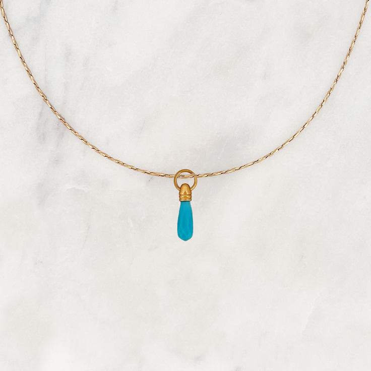 Necklace Manifest Stone Turquoise