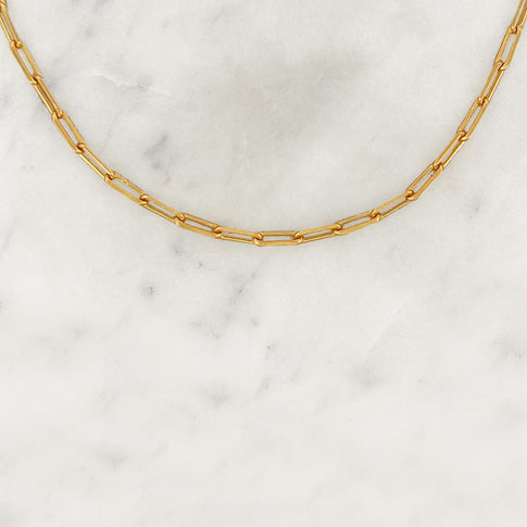 Plain Oval Choker