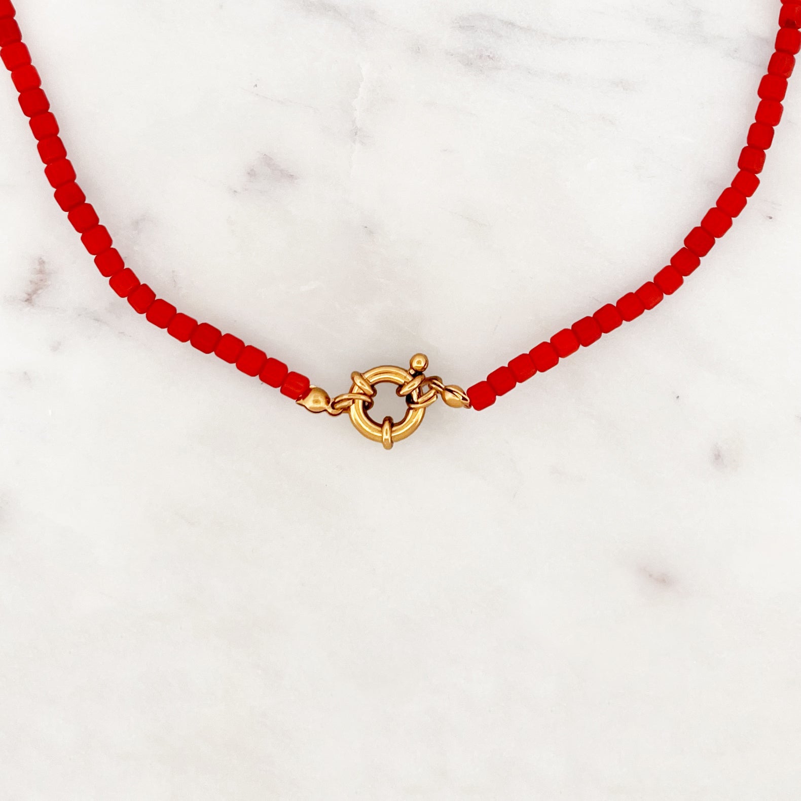 Red Cube Choker