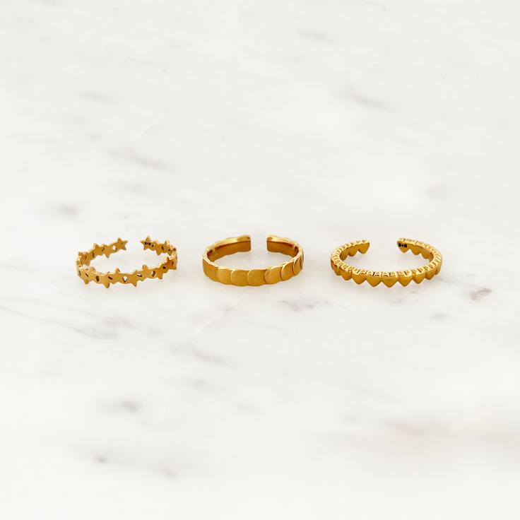 Set symbols rings
