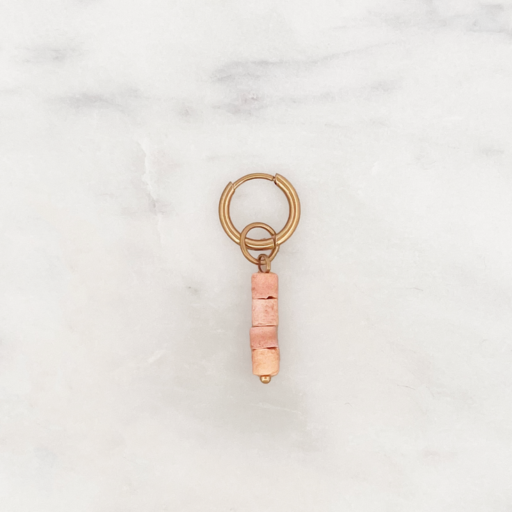 Tiny Huggie Peach Cubes