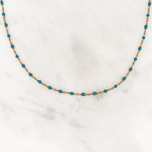 Base Clear Sky Dots Necklace - ByNouck Jewelry