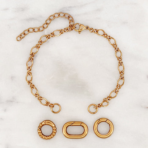 Base Figaro Bracelet - ByNouck Jewelry
