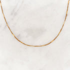 Base Fine Signet Ketting