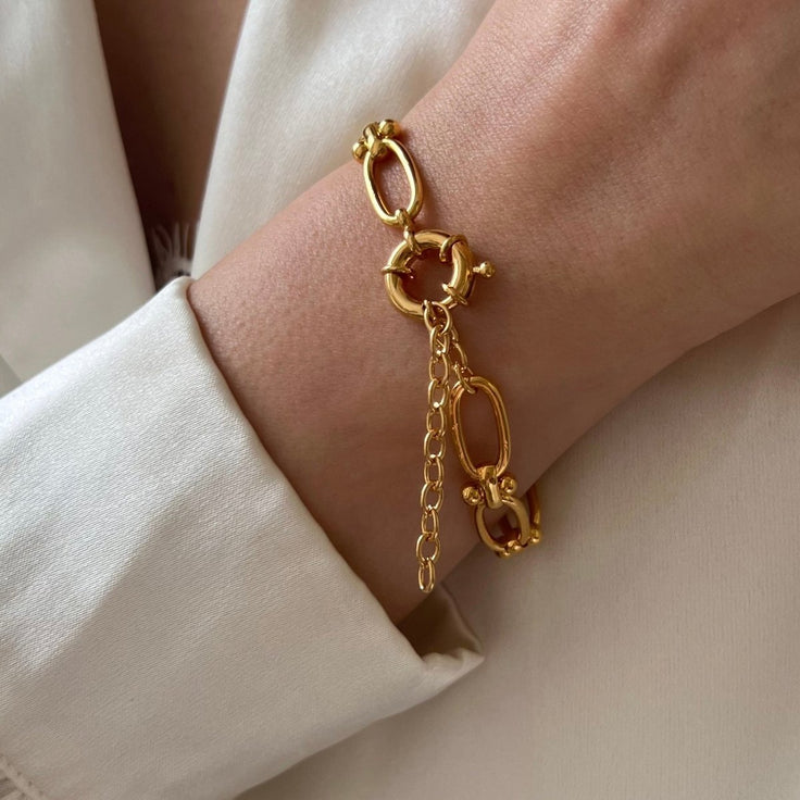 Bracelet Big Link Chain - ByNouck Jewelry