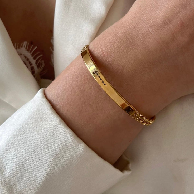 Bracelet Twisted Bangle Forever - ByNouck Jewelry