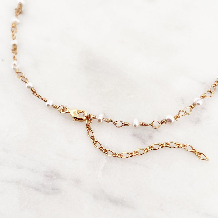Choker Pearl Chain - ByNouck Jewelry