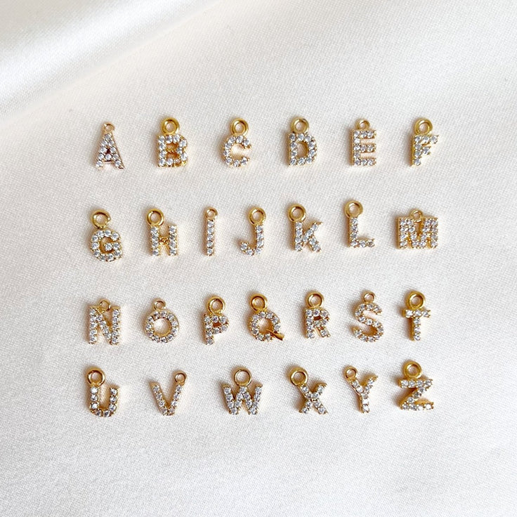 Diamond Initial Hoop - ByNouck Jewelry